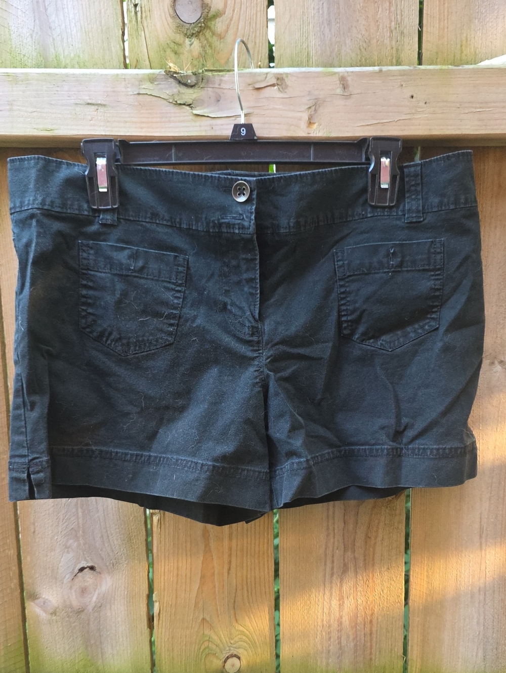 New York & Company Black Women's Jean Shorts
